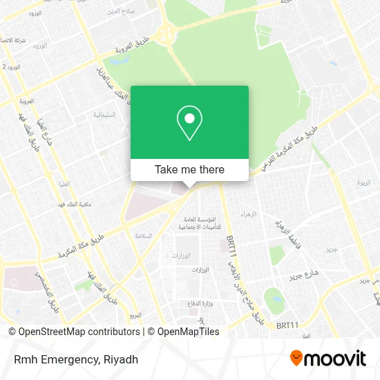 Rmh Emergency map