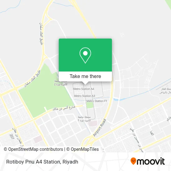 Rotiboy Pnu A4 Station map