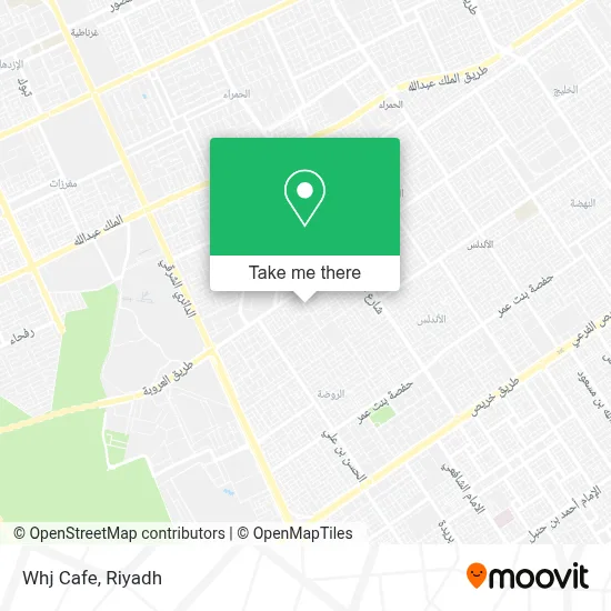Whj Cafe map