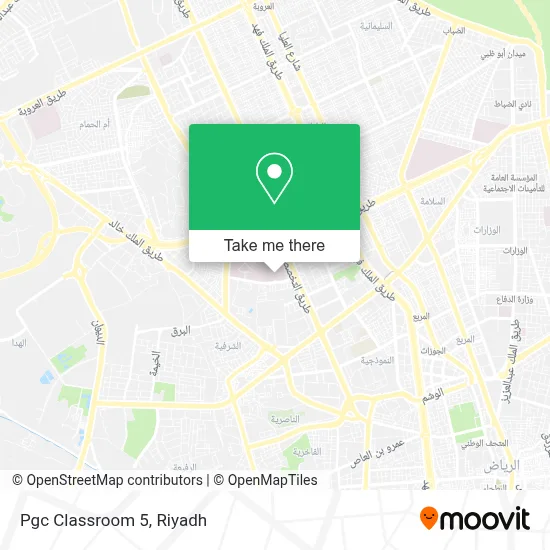 Pgc Classroom 5 map