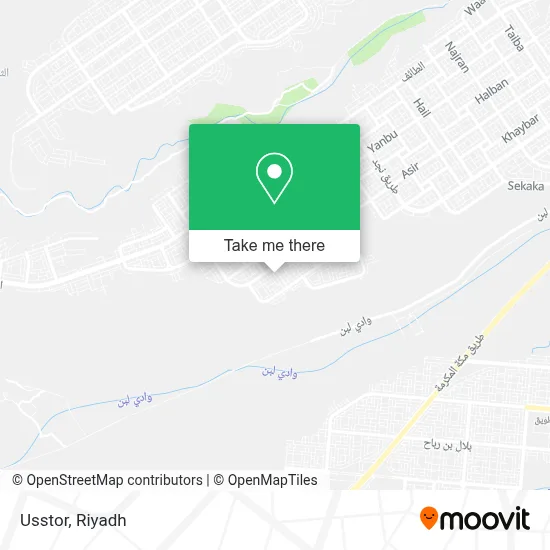Usstor map