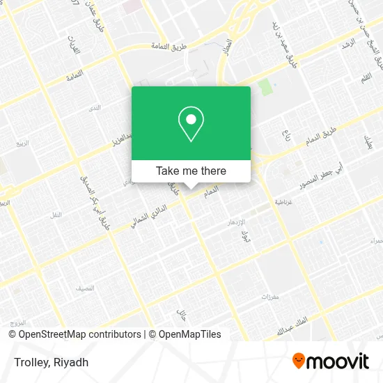 Trolley map