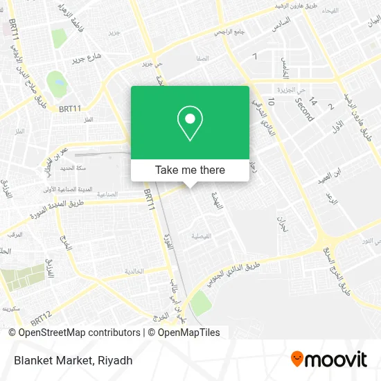 Blanket Market map