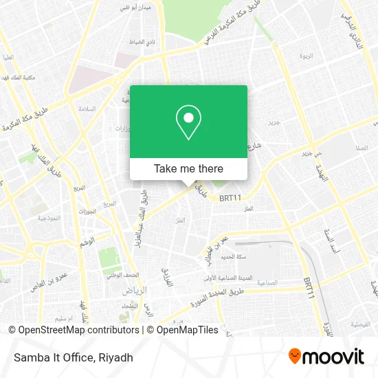 Samba It Office map