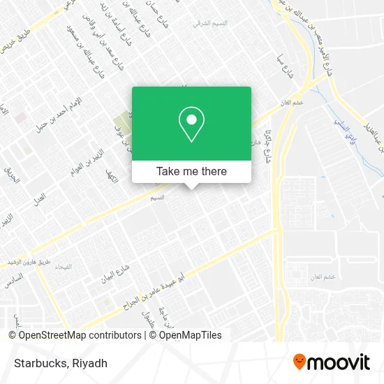 Starbucks map