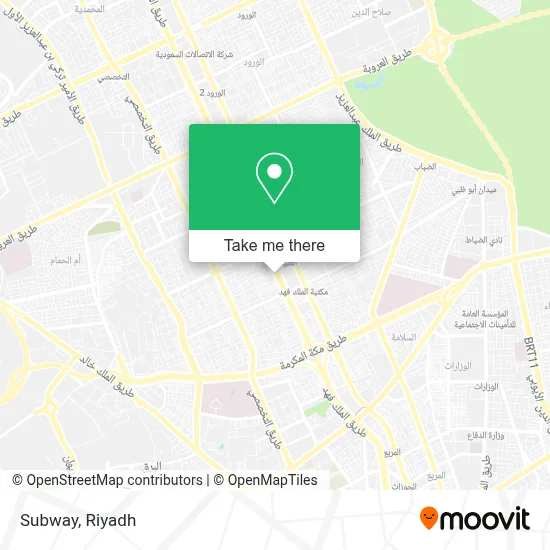 Subway map