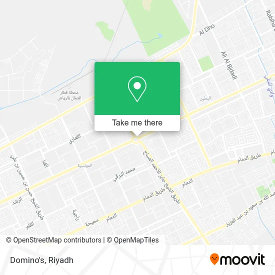 Domino's map
