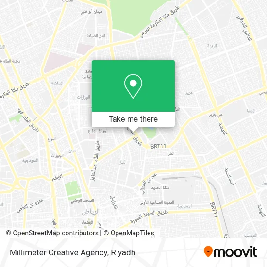 Millimeter Creative Agency map