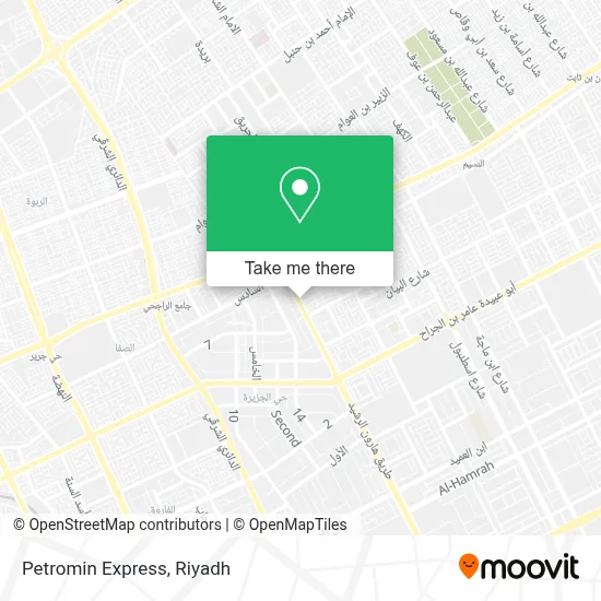 Petromin Express map