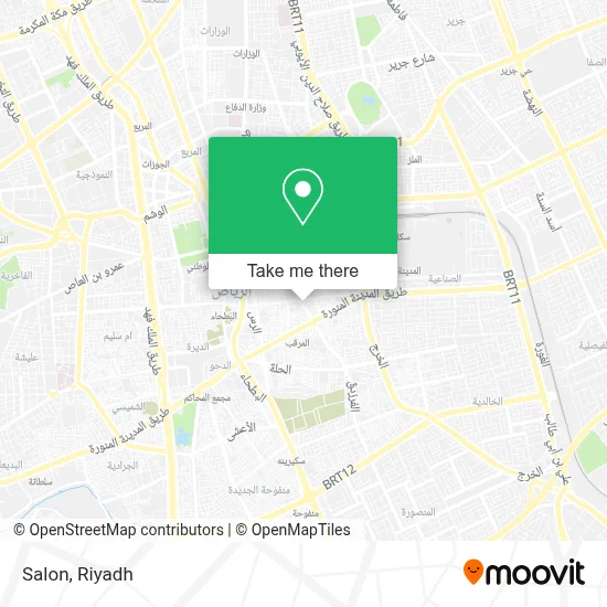 Salon map