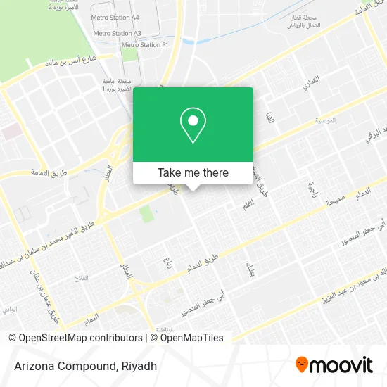 Arizona Compound map