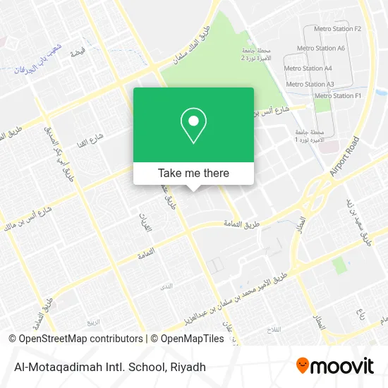Al-Motaqadimah Intl. School map