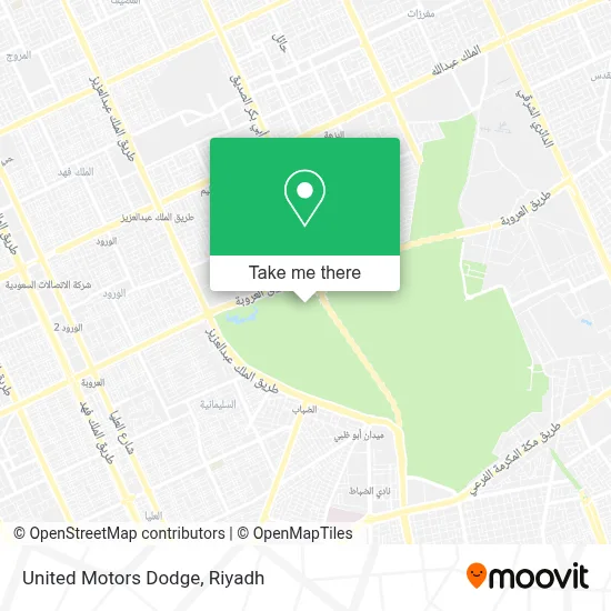 United Motors Dodge map