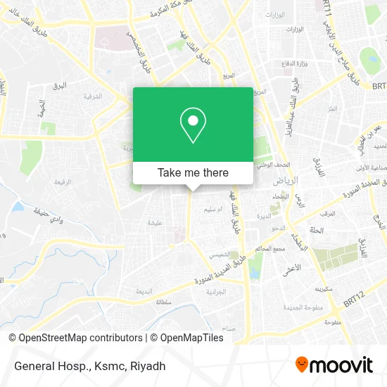 General Hosp., Ksmc map