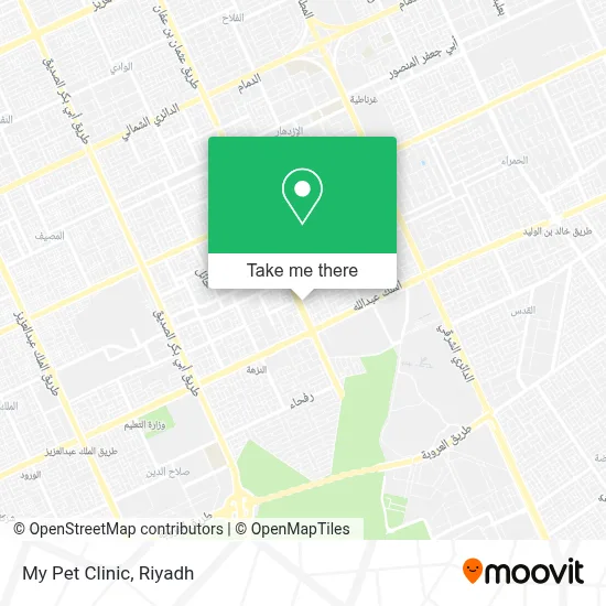My Pet Clinic map