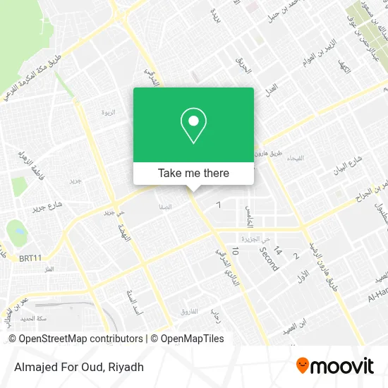 Almajed For Oud map
