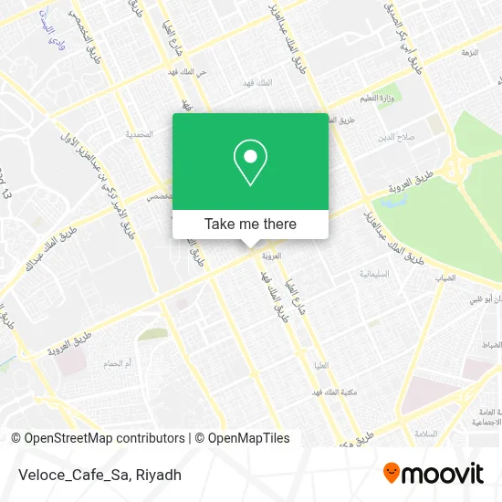 Veloce_Cafe_Sa map