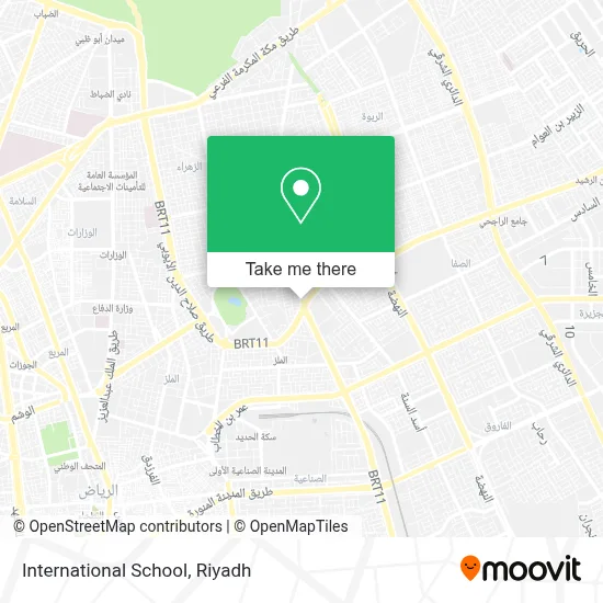 International School map