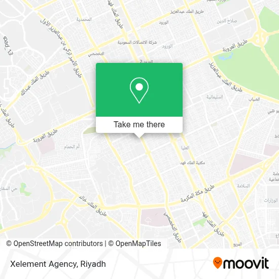 Xelement Agency map