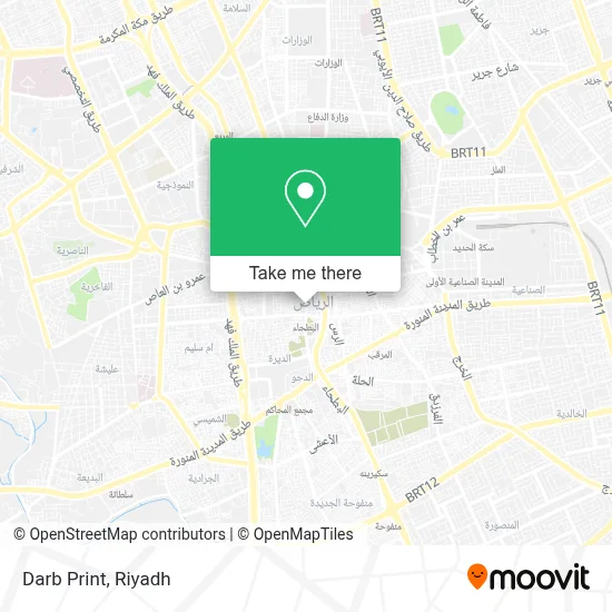 Darb Print map