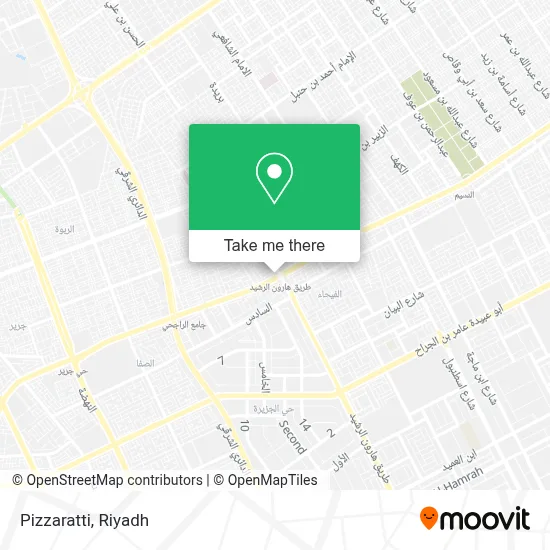 Pizzaratti map