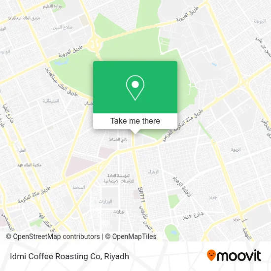Idmi Coffee Roasting Co map