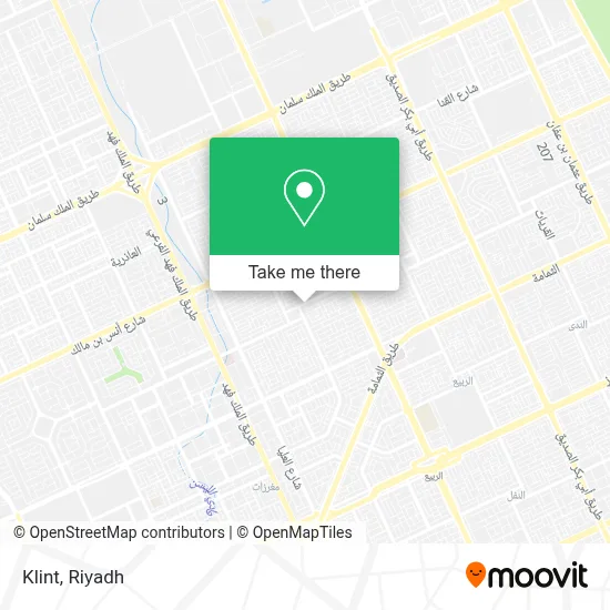 Klint map