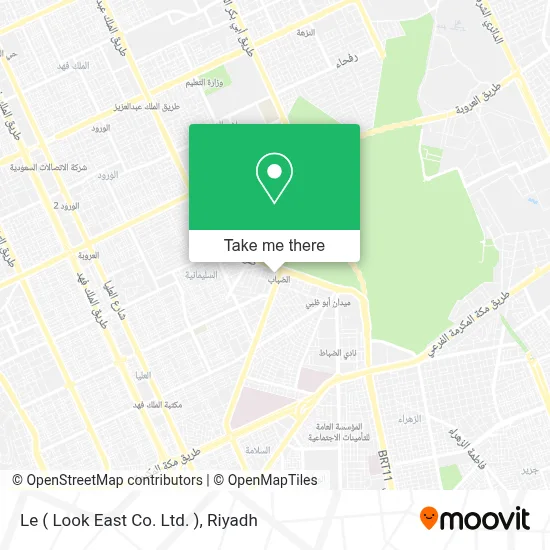 Le ( Look East Co. Ltd. ) map