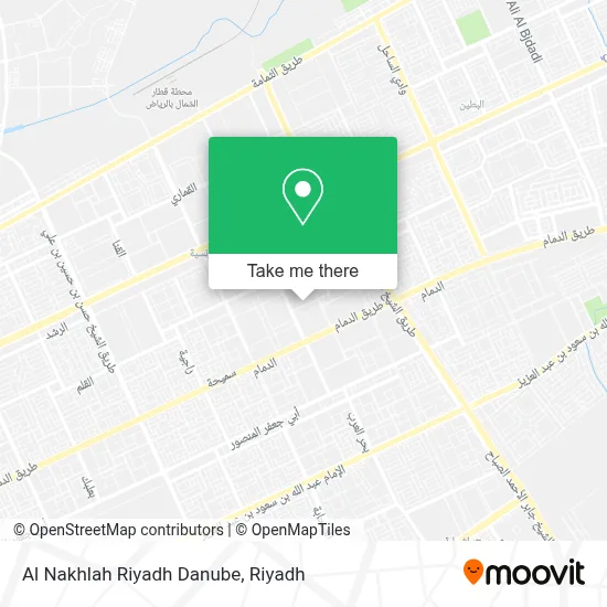 Al Nakhlah Riyadh Danube map