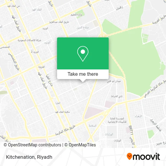 Kitchenation map
