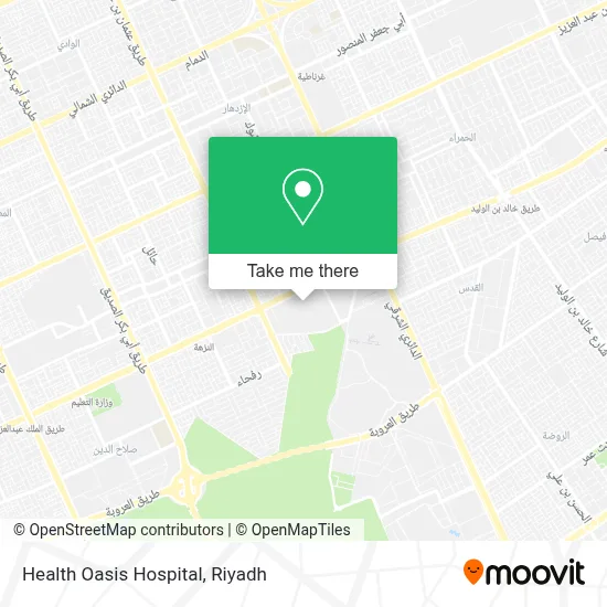 Health Oasis Hospital map