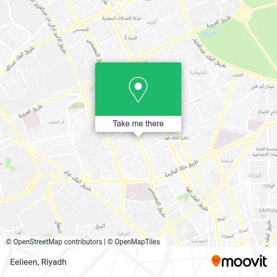 Eelieen map