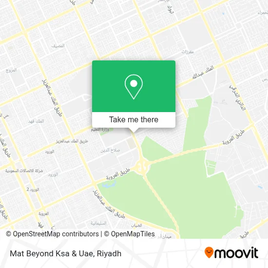 Mat Beyond Ksa & Uae map