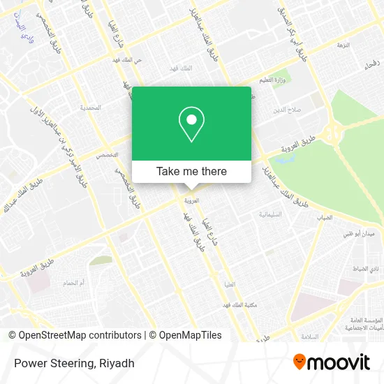 Power Steering map