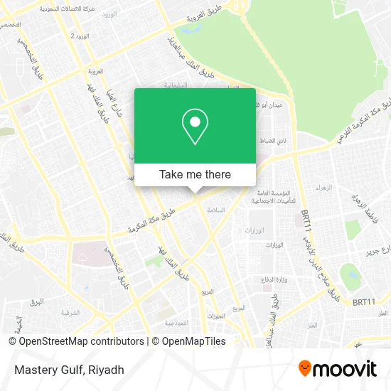 Mastery Gulf map