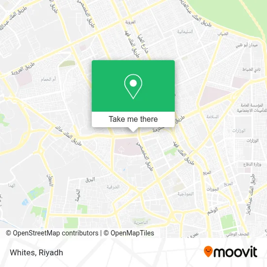 Whites map