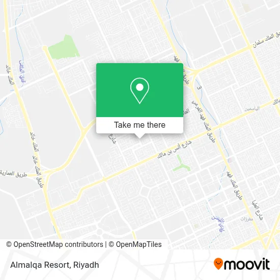 Almalqa Resort map