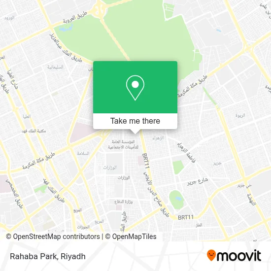 Rahaba Park map