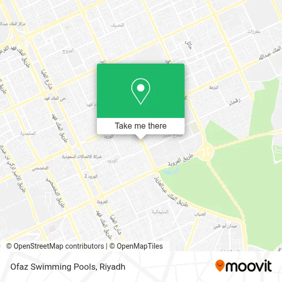 Ofaz Swimming Pools map