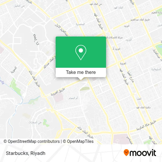 Starbucks map