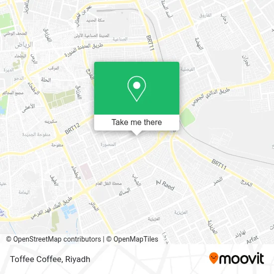 Toffee Coffee map