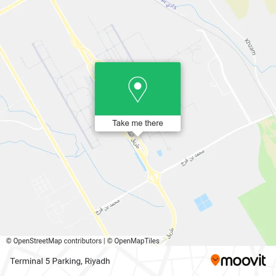 Terminal 5 Parking map