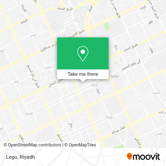 Lego map