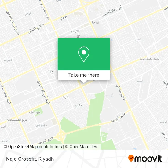 Najd Crossfit map