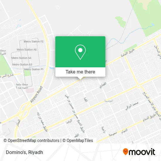 Domino's map