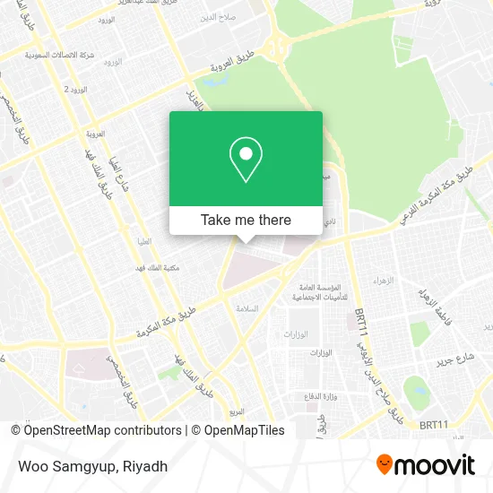 Woo Samgyup map