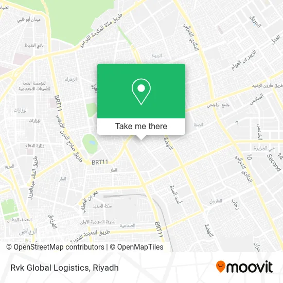 Rvk Global Logistics map