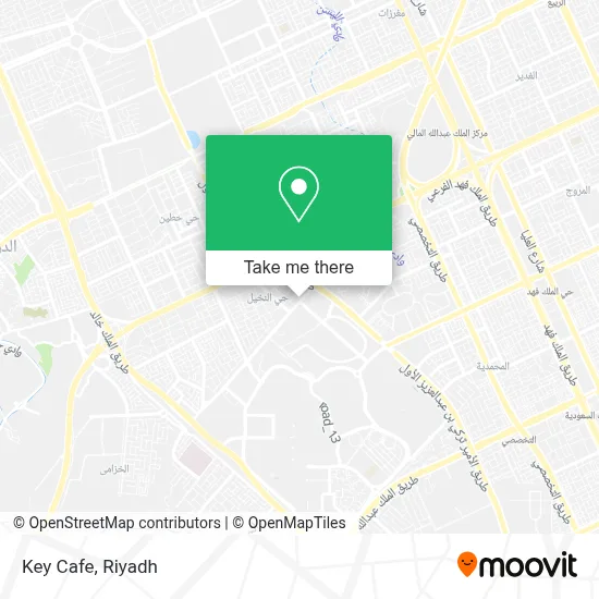 Key Cafe map