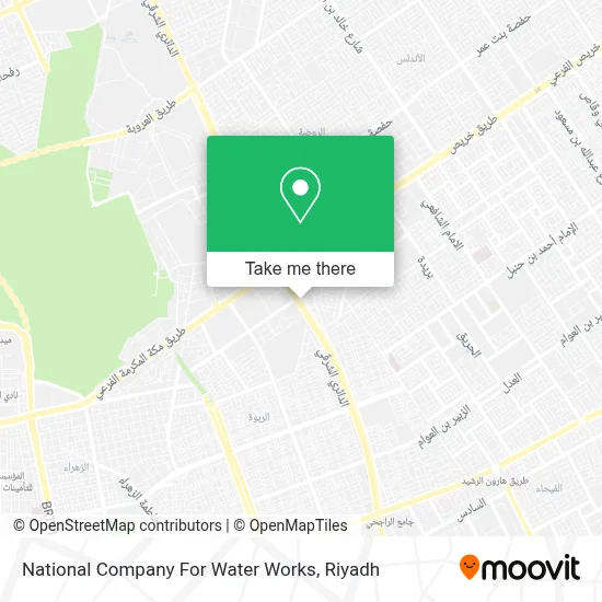 National Company For Water Works map