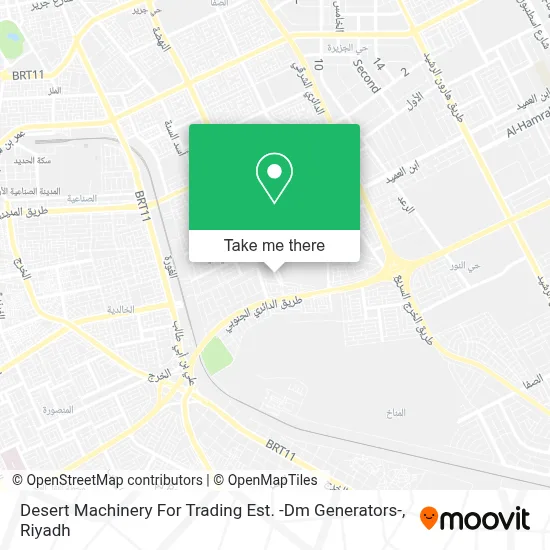 Desert Machinery For Trading Est. -Dm Generators- map